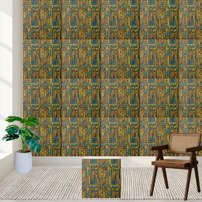 Sands of Time Egyptian Pattern Tile Fliese (Sands of Time Egyptian Pattern Tile)