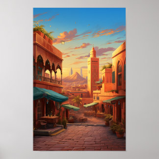 Sands of Time: Marrakesches bleibende Charme #1 Poster