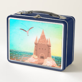 Sandschanzensegel Metall Brotdose