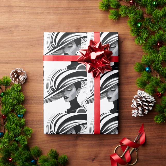 Sandstein-Achterbahn Geschenkpapier (Feiertagsgeschenk)