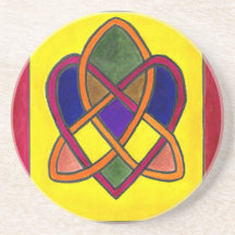 Sandstein-Bierdeckel