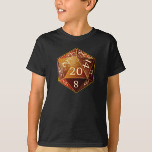Sandstein D&D d20 und tan SAHARA die T-Shirt