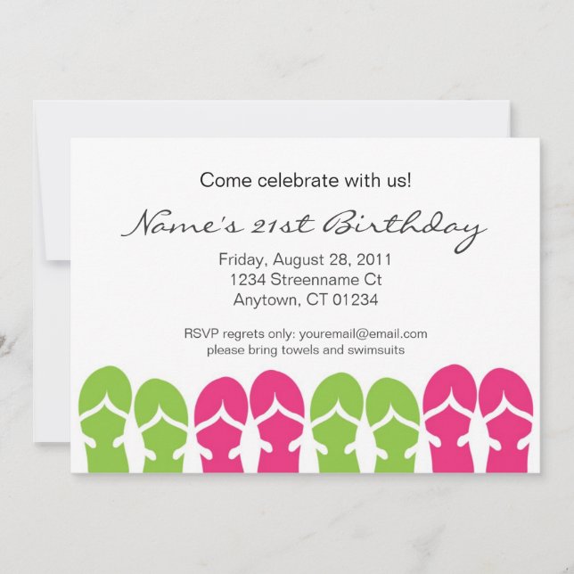 Sandstein Einladung (Vorderseite)