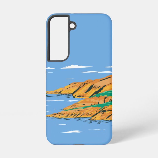 Sandstein fällt samsung galaxy hülle (Rückseite)