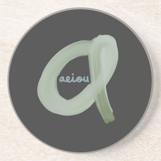 Sandstein Untersetzer (Vorne)