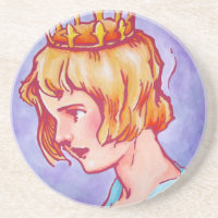 Sandstein-Untersetzer - Dorothy