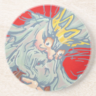 Sandstein-Untersetzer - Nome König Sandstein Untersetzer