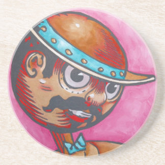 Sandstein-Untersetzer - Tik-Tok Getränkeuntersetzer