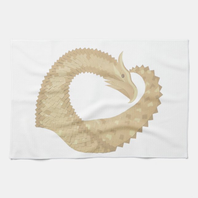 Sandsteindrache Küchentuch (Horizontal)