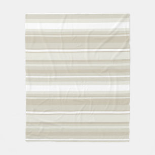 Sandsteinstreifen Fleecedecke