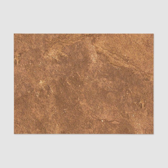 Sandstone Brown Design Seidenpapier (Vorderseite)
