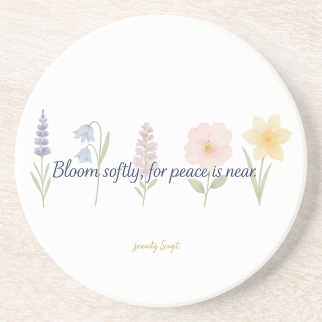 Sandstone Coaster Getränkeuntersetzer (Vorne)