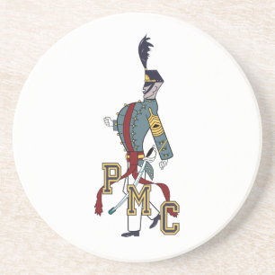 * Sandstone Drink Untersetzer mit dem Logo "Proud