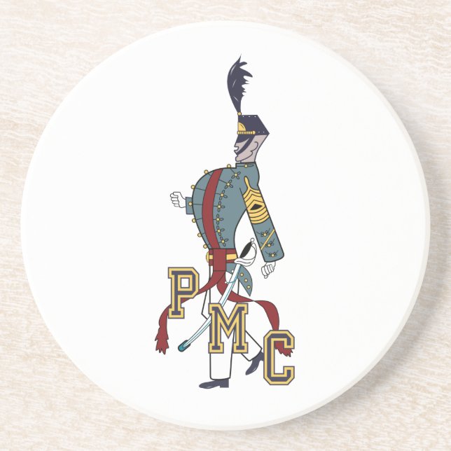 * Sandstone Drink Untersetzer mit dem Logo "Proud  (Vorne)