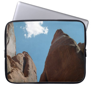 Sandstone Fins Nah-up Laptopschutzhülle