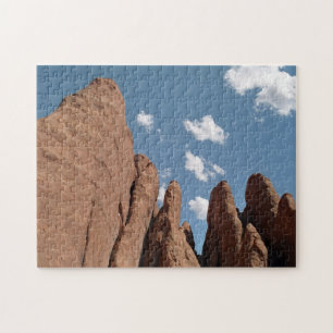 Sandstone Fins Utah Desert Foto Puzzle