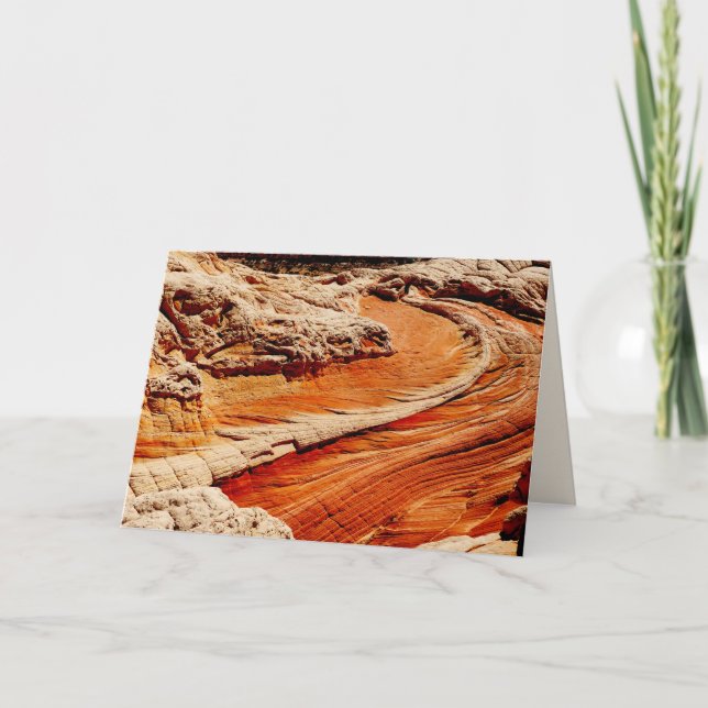 Sandstone Highway, Blank Grußkarte Karte (Vorderseite)