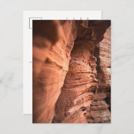 Sandstone Nature Foto Feiertagspostkarte