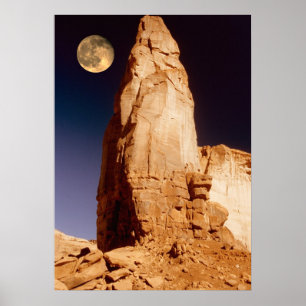 Sandstone Pinacle Poster