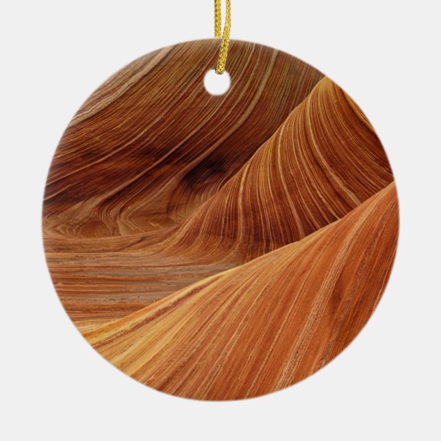 Sandstone Rock Formationen Keramik Ornament (Vorne)