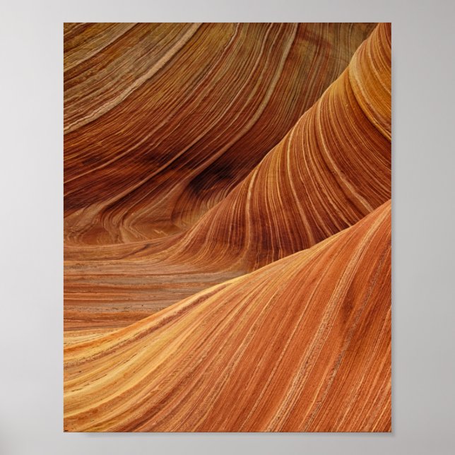 Sandstone Rock Formationen Poster (Vorne)