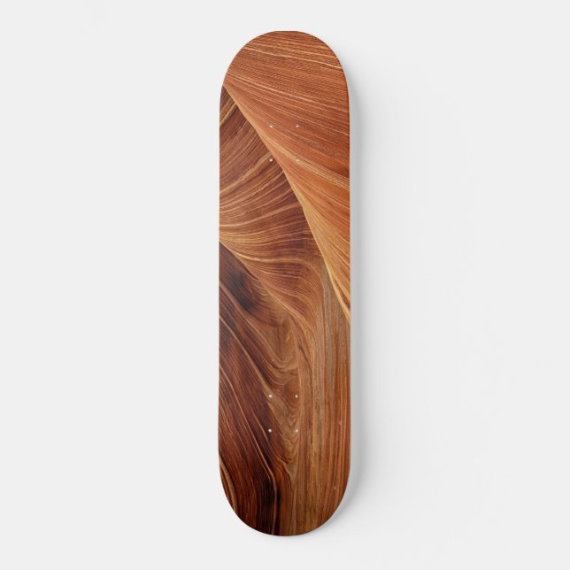 Sandstone Rock Formationen Skateboard (Vorderseite)