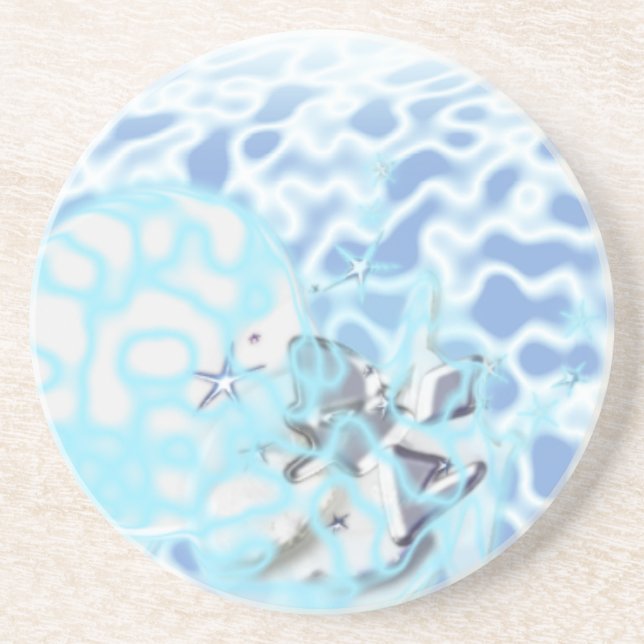 Sandstone Untersetzer Abstrakt Wind (Vorne)