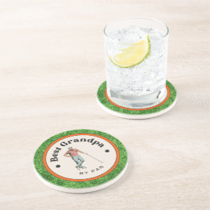 Sandstone Untersetzer - Beste Opa von Par