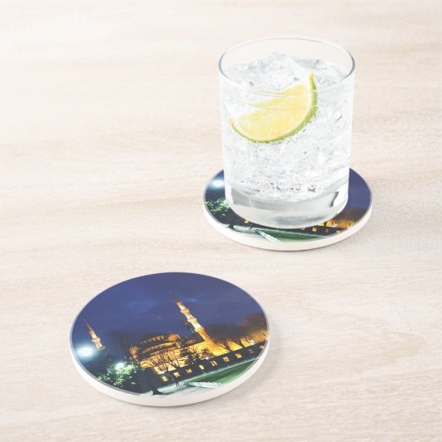 Sandstone Untersetzer Blue Mosque Türkei (Seite)