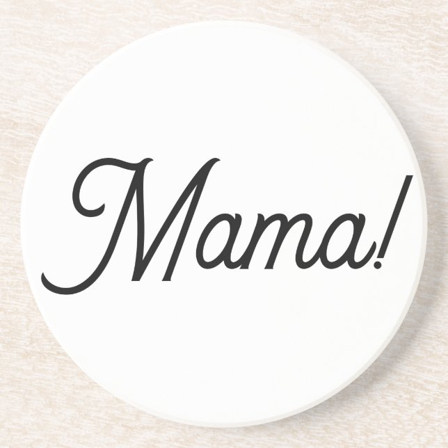 Sandstone Untersetzer für Ihre Mama (Vorne)