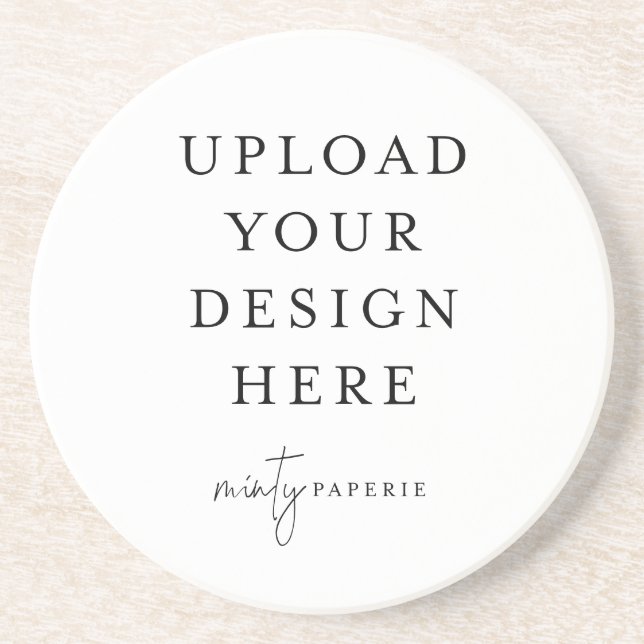 Sandstone Untersetzer - Mach es selbst (Vorne)