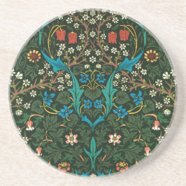SANDSTONE UNTERSETZER WILLIAM MORRIS "TULIPS" DESI