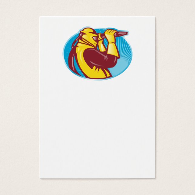 Sandstrahler-Sandstrahler-Retro (Vorderseite)