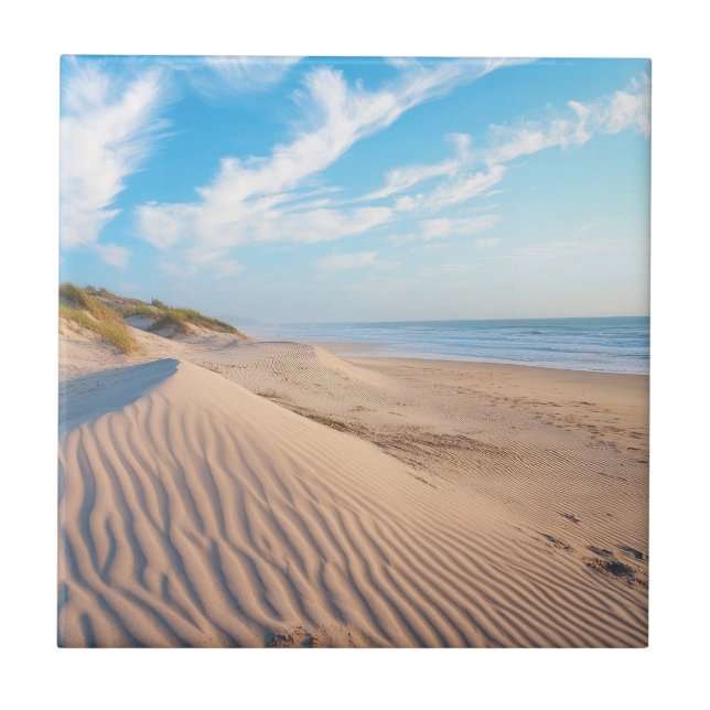Sandstrand Fliese (Vorderseite)