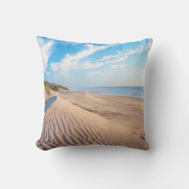Sandstrand Kissen (Vorderseite)
