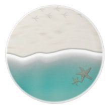 Sandstrand Meerwasser mit Seestern