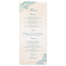 Sandstrand und Palms Beach Hochzeit