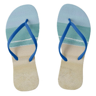 Sandstrände-Meereswellen Flip Flops