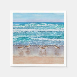 Sandstrandläufer der Monterey Bay Serviette