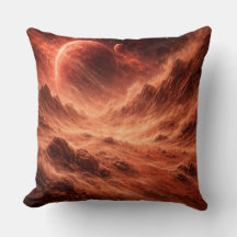 Sandsturm auf dem orangen Planeten