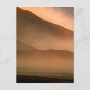 Sandsturm bei den Dünen von Mesziemlich Sand, Sonn Postkarte