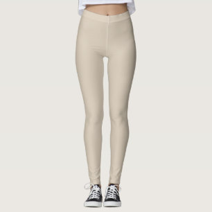 Sandton Beige Solid Color Studio Clay MQ2-27 Leggings