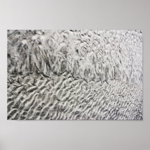 Sandtopografie Poster