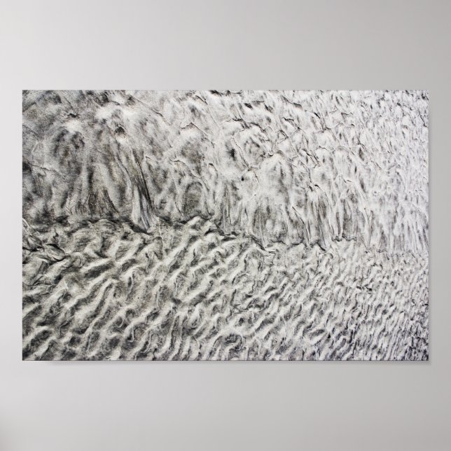 Sandtopografie Poster (Vorne)