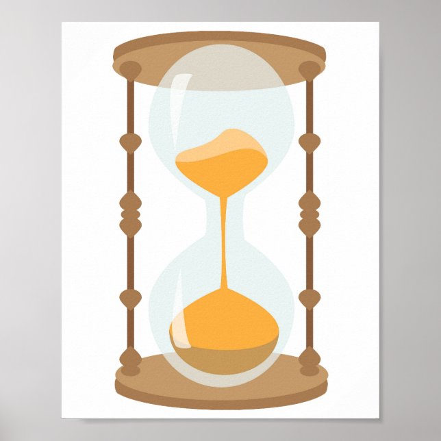 Sanduhr Poster (Vorne)