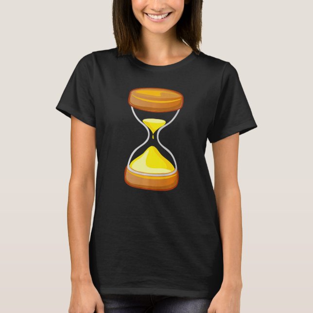 Sanduhr Stundenglas  9 T-Shirt (Vorderseite)