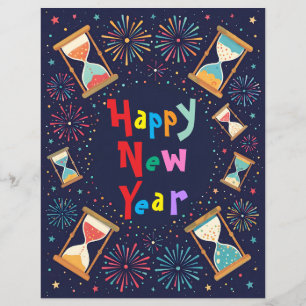 Sanduhren Scrapbook Papier