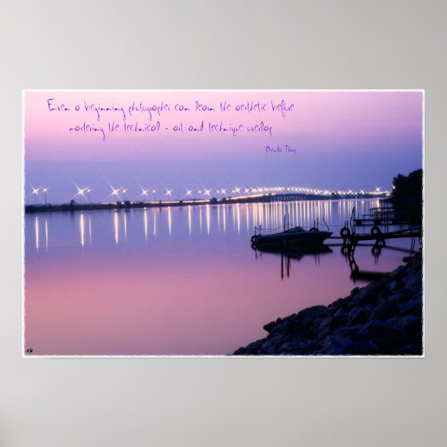 Sandusky Bay Bridge Poster (Vorne)
