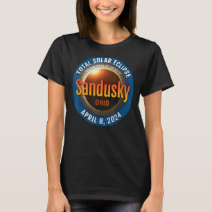 Sandusky Ohio OH Gesamtsolarauskeime 2024 3 T-Shirt