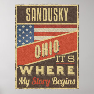 Sandusky Ohio Poster